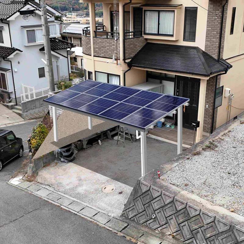 Waterproof Solar Bike Shed