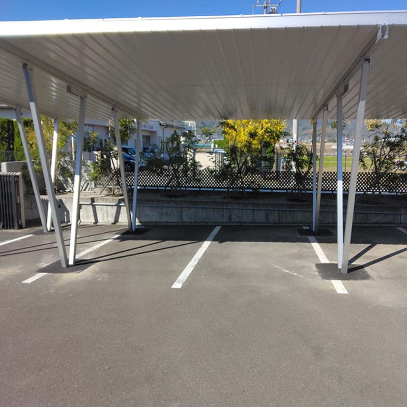 Commercial Solar Carport Structures