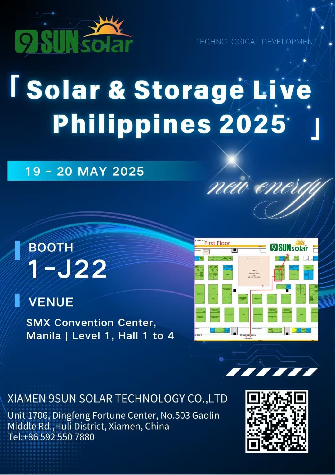 ستعرض شركة 9Sun Solar حلولها المتطورة لتركيب الألواح الشمسية في معرض Solar & Storage Live Philippines 2025