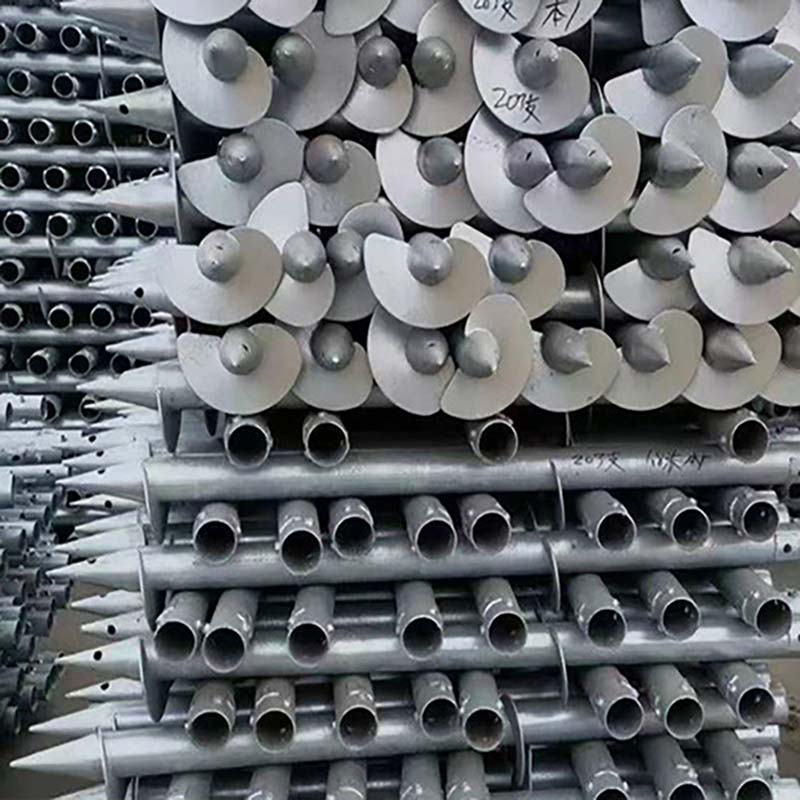 Ground screw foundations