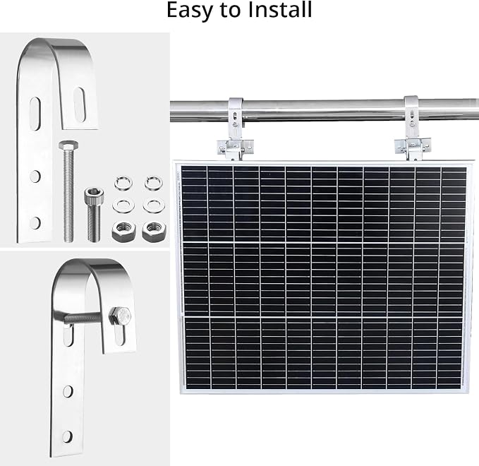 Balcony solar panels