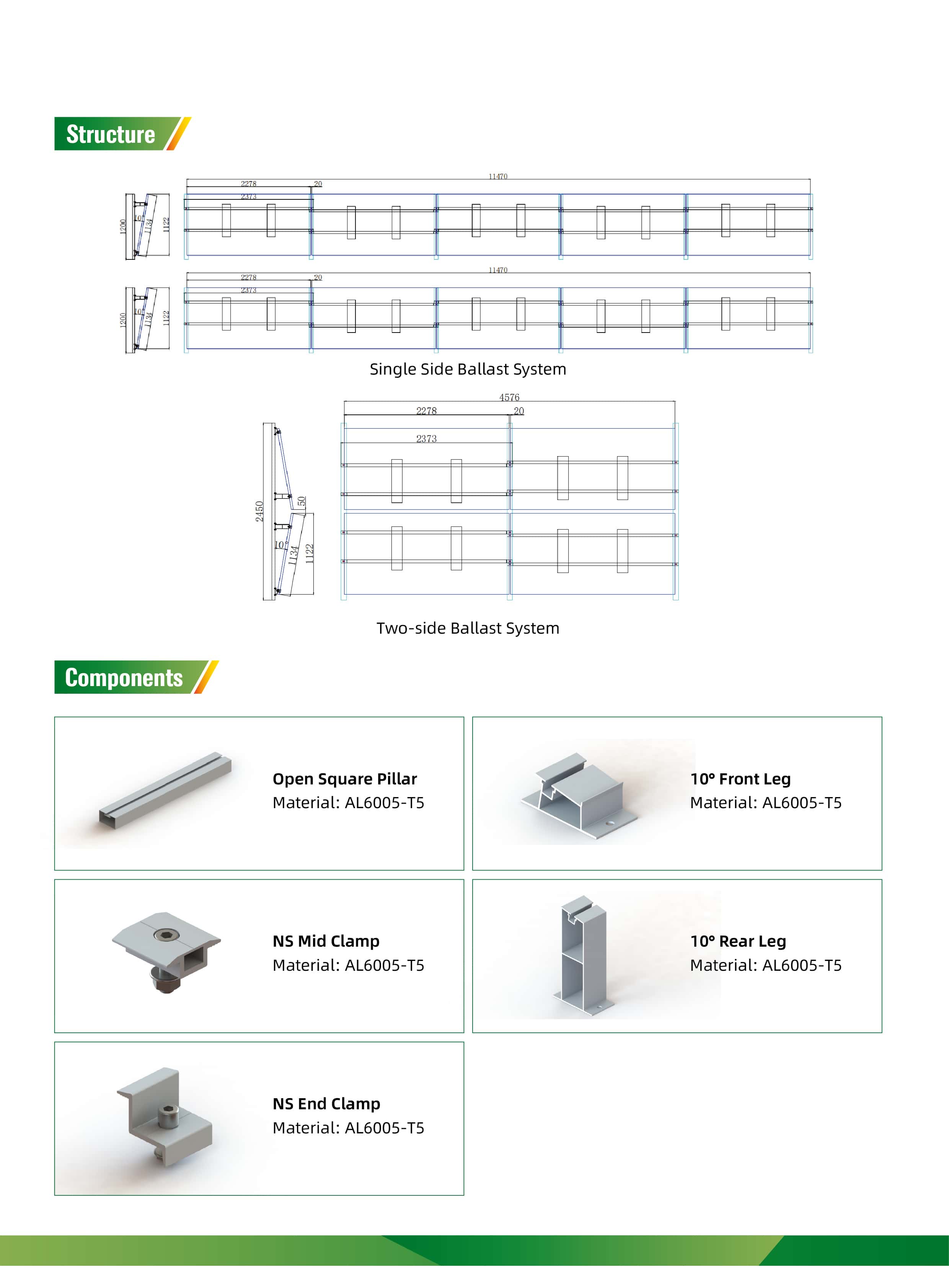 commercial flat roof solar
